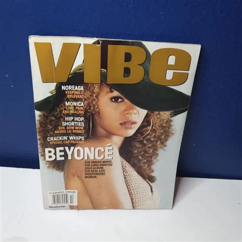 VINTAGE BEYONCE VIBE Magazine Oct 2002 Biz Markie VTG 15 62 PicClick UK