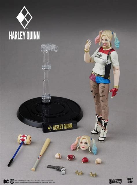 Action Figure Harley Quinn Arlequina O Esquadr O Suicida Margot Robbie