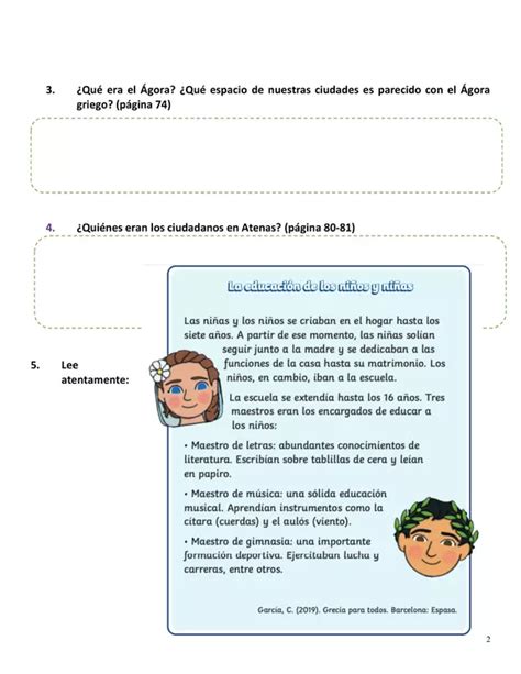 Civilizaci N Griega Cuestionario De Estudio Profe Social