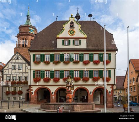 Town In Germany Weil Der Stadt Stock Photo Alamy