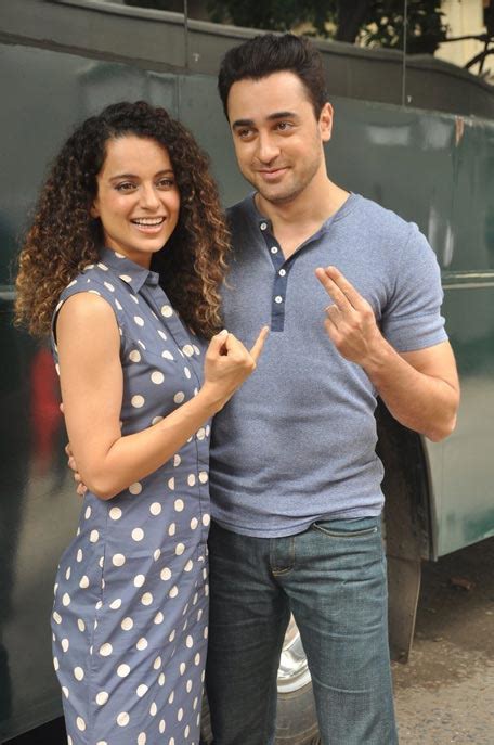 Imran Khan and Kangana promote 'Katti Batti' - Entertainment - Events ...