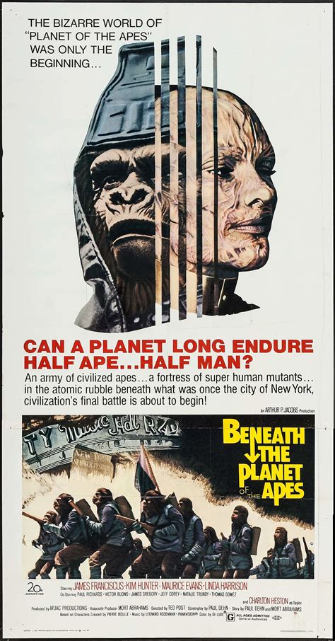 Regreso Al Planeta De Los Simios Beneath The Planet Of The Apes