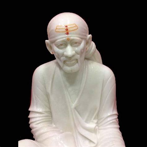 Marble Sai Baba Sitting Statue At Best Price In Jaipur By Shakti Peeth