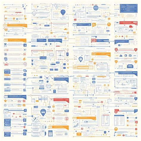 Premium Photo | Organized Flowchart Concept Map for Creative Presentation