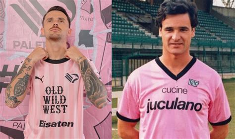 Palermo La Nuova Maglia Ispirata A Quella Del Le Foto A Confronto