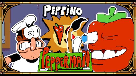 Pizza Tower Pepperman Strikes Boss Fight Animation Youtube