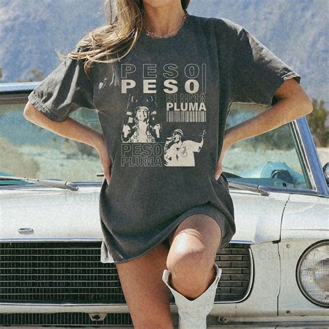 Peso Pluma Shirt Peso Pluma World Tour 2023 Shirt Peso Pluma Etsy