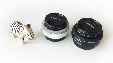 Canon 40mm vs 24mm lens