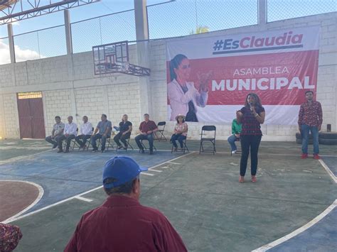 Respaldan A Claudia Sheinbaum Como Aspirante Presidencial En San Luis