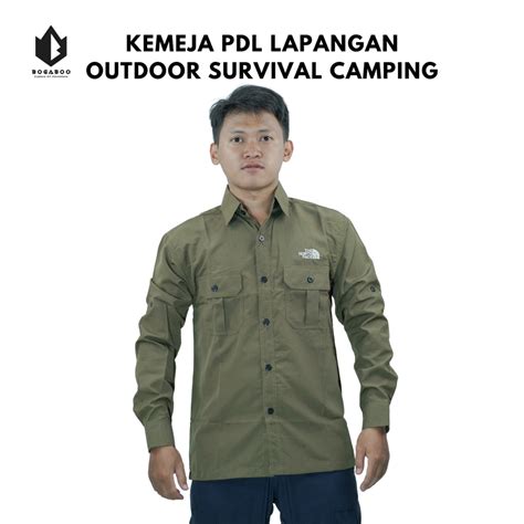 Jual Bisa COD Kemeja Tactical Lengan Panjang Pria Kemeja Taktikal