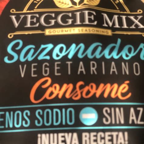 Veggie Mix Sazonador Vegetariano Consom Sodio Menos Azur Review Abillion