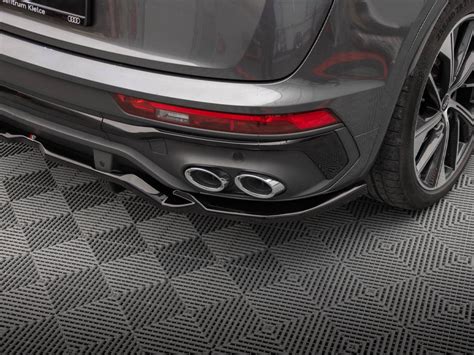 Rear Splitter Vertical Bars Audi SQ5 Q5 S Line Sportback Mk 2