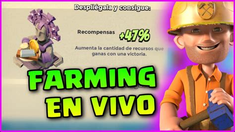 Farming En Vivo Boom Beach Youtube