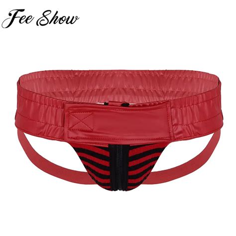 New Sexy Men Lingerie Athletic Supporter Sport Jockstrap Panties Male