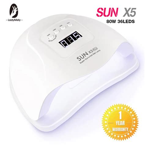 W W Sun X Plus Nail Dryer Lcd Display Led Dryer Nail Lamp Uv