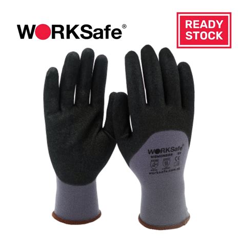 Worksafe N888 Nitrile Microfoam Palm Coated Nylon Liner Heat Resistant