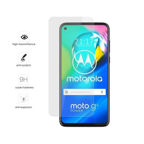 Protector Cristal Templado Para Motorola Moto G8 Power Vidrio Con