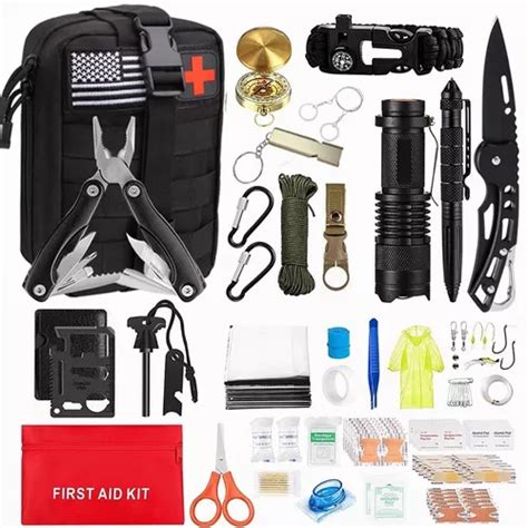 Pzs Kit De Supervivencia Emergencia Para Camping Port Til Env O Gratis