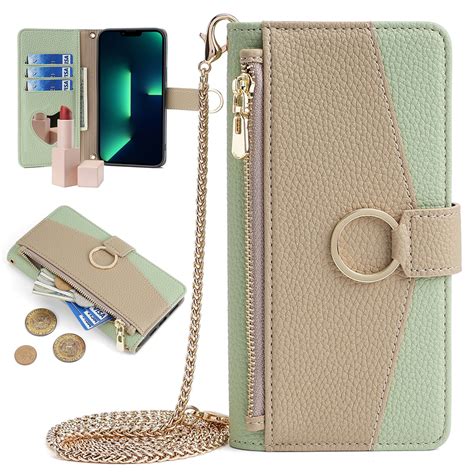 Elehold For Samsung Galaxy A71 5g Leather Wallet Case With Card Slots Cash Pocket Zipper Purse