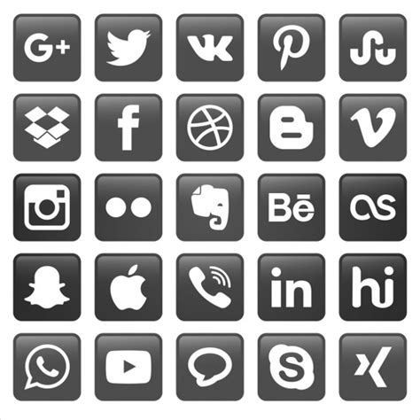 11+ Social Media Sharing Buttons, Vectors | Web Elements | Design ...