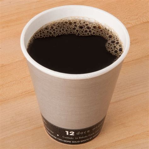 Dart 12U16FS Fusion Steele 12 Oz Foam Hot Cup 1000 Case