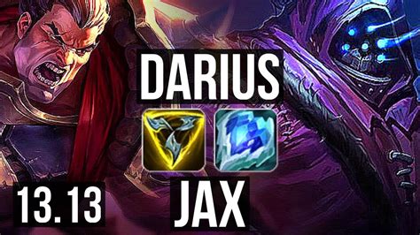 Darius Vs Jax Top 4 0m Mastery 600 Games 4 2 6 Rank 14 Darius