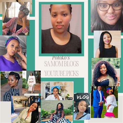 Poloko S Picks For South African Mom Youtubers South African Mom Blogs