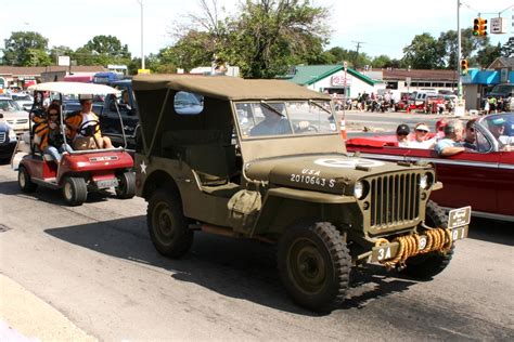 Army Jeep And Golf Cart More Woodward Variety Ted And Julie Flickr