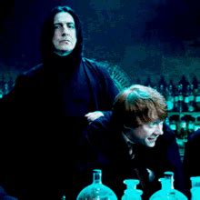 Severus Snape Laughing GIF - Severus Snape Laughing Laugh - Discover ...