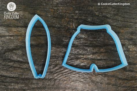 Beach Surf Cookie Cutter Set