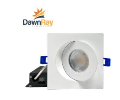 DawnRay 4 5CCT Gimbal Panel Square White Ajax Lighting