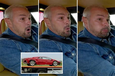 Shocking Moment Top Gear Host Paddy Mcguinness Crashes £250 000