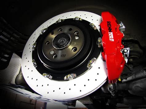 Mercedes Sl550 2007 2011 Renntech Performance Brake Kit Rear