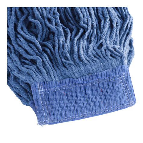 Lavex Pro 32 Oz Blue Rayon Blend Looped End Mop Head With Headband