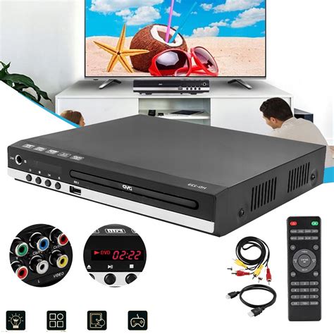 Odtwarzacz Dvd Do Telewizora Z Gniazdem Usb Wyj Cie Hdmi I Av Pilot