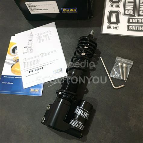 Jual OHLINS SHOCK LIMITED EDITION BLACK VESPA SPRINT PRIMA S LX FRONT