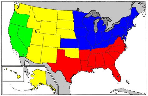 Maps: United States Map In 1865