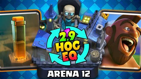 Best Hog Eq Cycle Deck For Arena Spooky Town Youtube