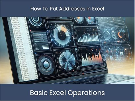 Excel Tutorial How To Put Addresses In Excel Excel