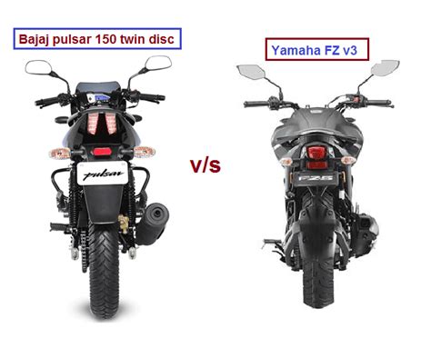 Bajaj Pulsar 150 C G Vs Yamaha FZ V3 Coparison Wheelsupdates