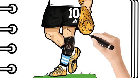 Como Dibujar Las Piernas De Leo Messi Paso A Paso How To Draw Messi S