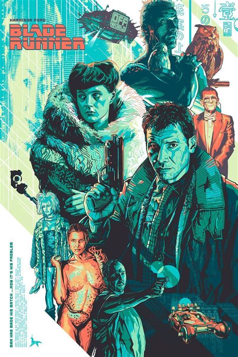 Blade Runner 1982 800 X 1200 Blade Runner Poster Blade Runner Art