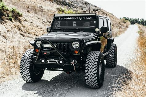 Monster Created Out of Black Jeep Wrangler to Go Off-Road — CARiD.com ...