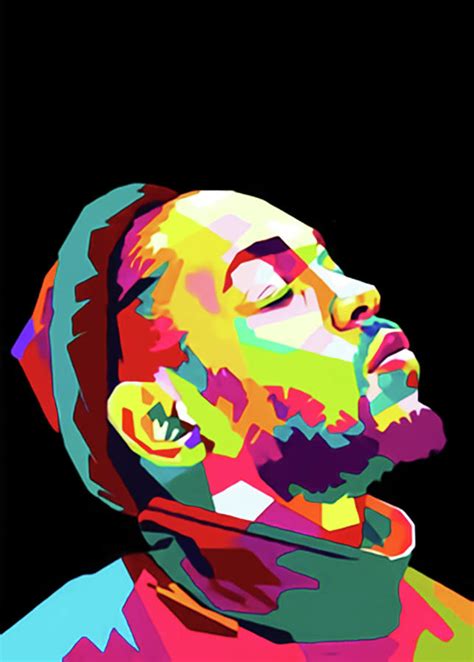 Kendrick Lamar Pop Art Digital Art By Amy Thomas Fine Art America