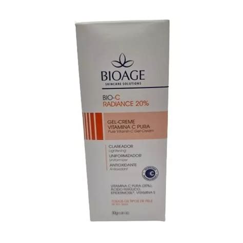 Bio C Radiance Gel Creme Vitamina C Pura Bioage Parcelamento