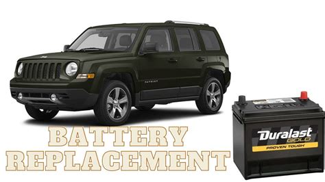 Jeep Patriot Battery Replacement Guide Step By Step Tutorial YouTube