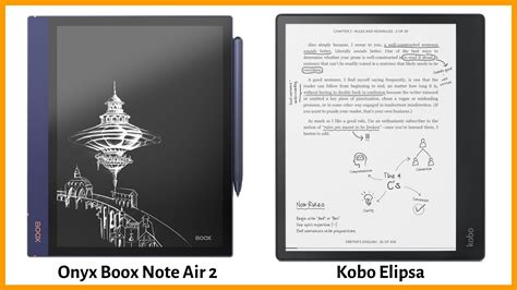 Kobo Elipsa vs Onyx Boox Note Air 2 | Blog na temat czytników ebooków