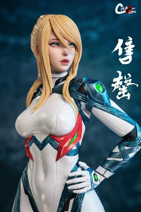 Metroid Samus Aran Resin Statue Von Creation Studio