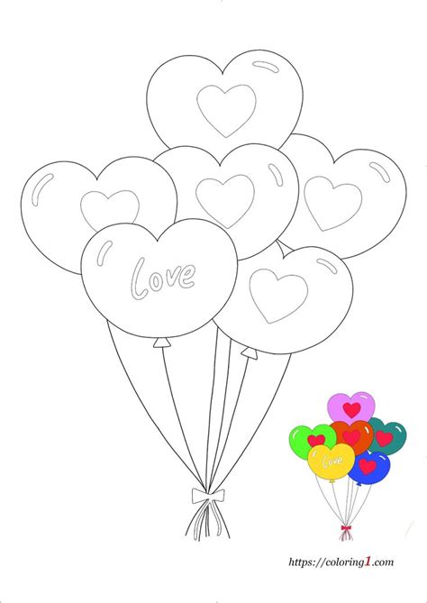 A Bunch Of Balloons With The Word Love On Them