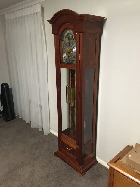 Traditional Grandfather Clock In Australian Cedar Australian Wood Review